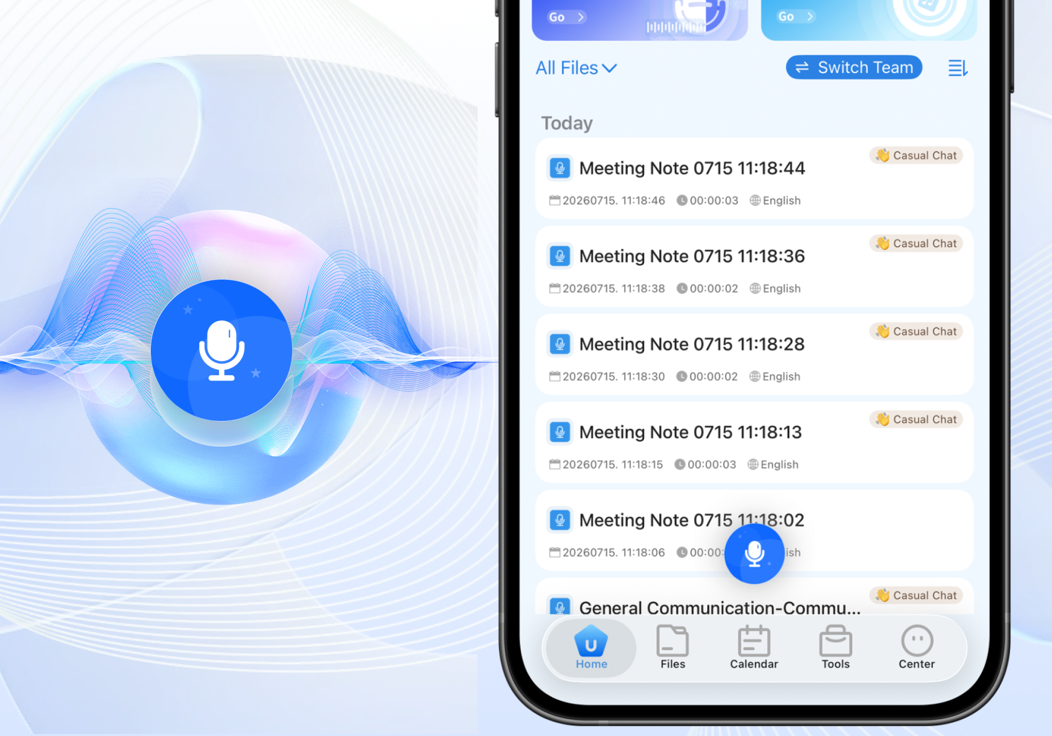 One-Tap Recording