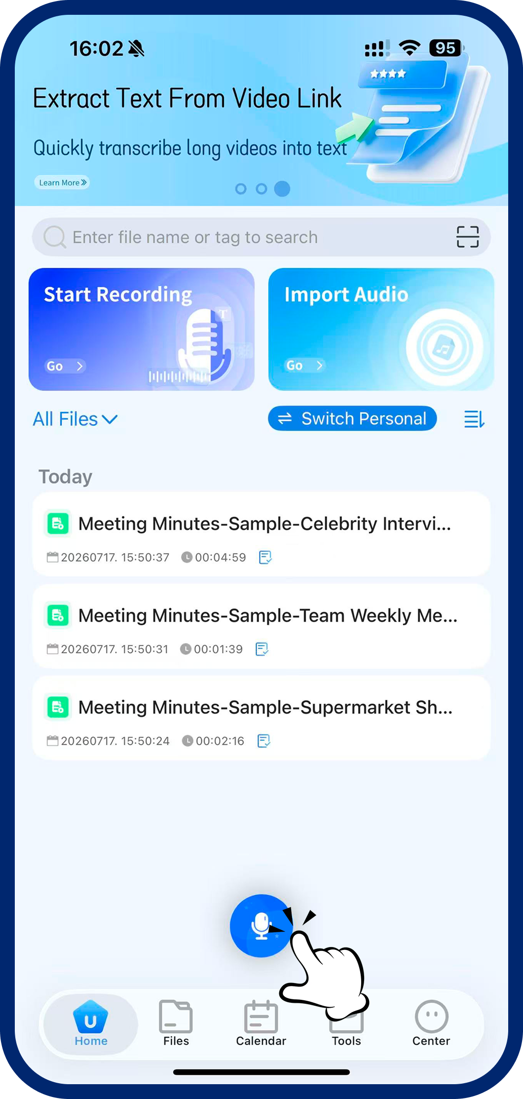 Meeting Minutes File Management